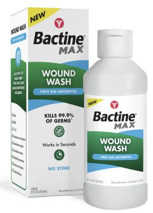 Bactine® MAX First Aid Antiseptic Wound Wash