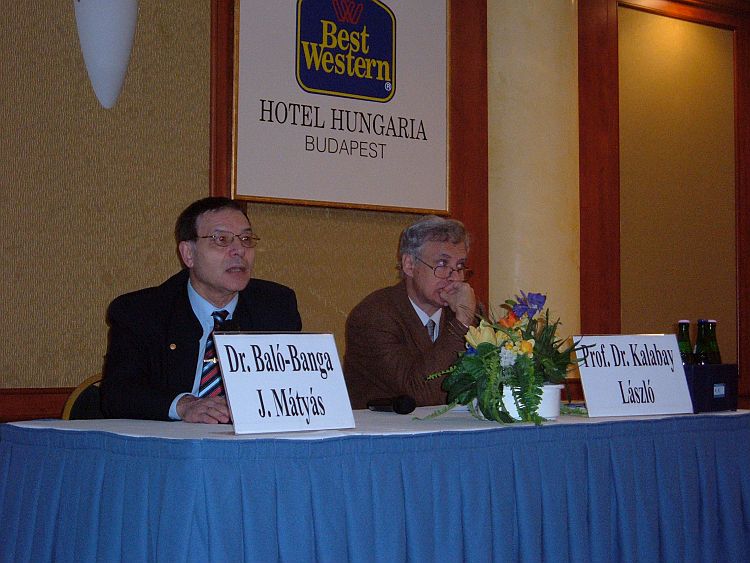 Prof. Dr. Baló-Banga J. Mátyás, Prof. Dr. Kalabay László