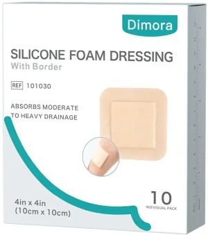 Dimora Silicone Foam Dressing with Border